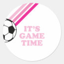 Recherche de ballon de football rose autocollants Soccer