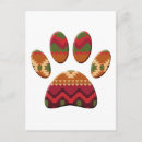 Recherche de motifs aztèques cartes postales Triangles