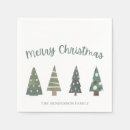 Recherche de noël serviettes Vert