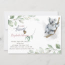 Recherche de koala baby shower invitations Forêt