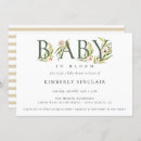 Recherche de lettre florale invitations Verdure