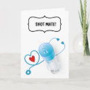 Recherche de infirmière faite sur commande vœux cartes Félicitations