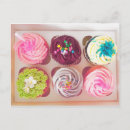 Recherche de cupcakes cartes postales Joie