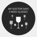 Recherche de ophtalmologue autocollants Examen visuel