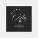 Recherche de noir et blanc serviettes Anniversaire adulte