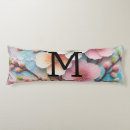 Recherche de fleurs pastel coussins Monogramme