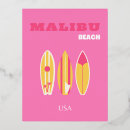 Recherche de malibu beach cartes postales Rose