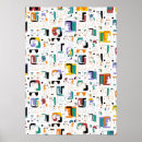 Recherche de visage abstrait posters Artistique