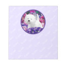 Recherche de westie blocsnotes Dog
