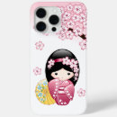 Recherche de poupée japonaise iphone coques Kimono