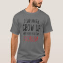 Recherche de citations mathématiques tshirts Citer