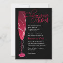 Recherche de rubis quarantième invitations Rouge