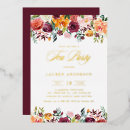 Recherche de bridal tea invitations Botanique