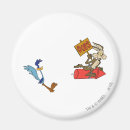 Recherche de road runner magnets Wile coyote