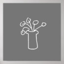 Recherche de contour posters Floral