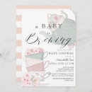 Recherche de thé bébé invitations Théière