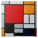 Recherche de composition carreaux Piet mondrian