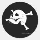 Recherche de drapeau pirate autocollants Crâne