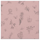 Recherche de fleurs pastel tissus Cottagecore