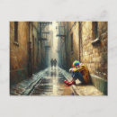 Recherche de clown triste cartes postales Coloré