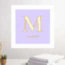 Recherche de majuscule posters Monogramme