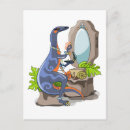 Recherche de iguanodon cartes postales Œuvre d'art