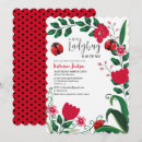 Recherche de rouge de coccinelle invitations Mignon