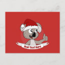 Recherche de noël australien cartes postales Mignon