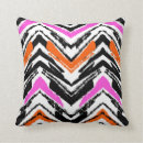 Recherche de motif chevron coussins Boho