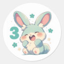 Recherche de anniversaire animé autocollants Lapin