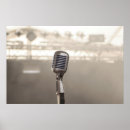 Recherche de microphone posters Music