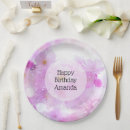 Recherche de fleurs de cerisier assiettes Rose