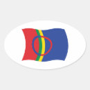 Recherche de laponie autocollants Drapeau