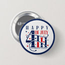 Recherche de 4 juillet badges Étoiles et rayures