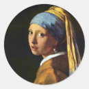 Recherche de vermeer autocollants Peintures célèbres