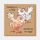 Recherche de poule petite magnets Poules