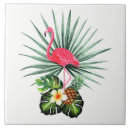 Recherche de flamingo carreaux Aquarelle