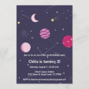 Recherche de space anniversaire invitations Enfants
