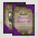 Recherche de partie de couronne de princesse invitations Papillon