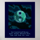 Recherche de posture posters Yin yang
