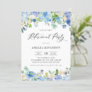 Recherche de blue watercolor invitations Botanique
