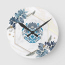 Recherche de mandala conception horloges Fleur