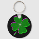 Recherche de four leaf clover porteclés Irish