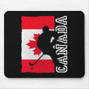 Recherche de drapeaux canadiens tapis souris Hockey