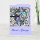 Recherche de fractale vœux cartes Hiver