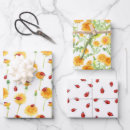 Recherche de pissenlits papier cadeau Vert