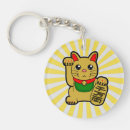 Recherche de maneki neko porteclés Kawaii