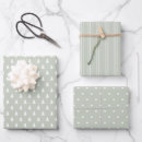Recherche de rayures vertes papier cadeau Vert et blanc