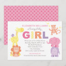 Recherche de jungle de fille invitations Bientôt maman