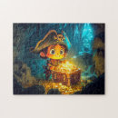 Recherche de trésor puzzles Enfants